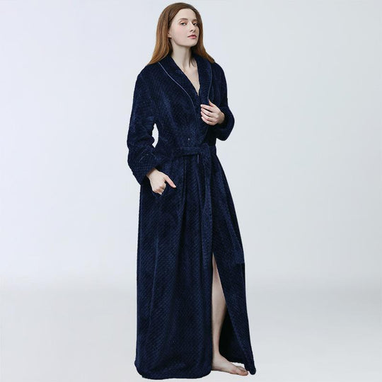 Gown Women Winter Warm Bathrobe Pajamas - Onouthati
