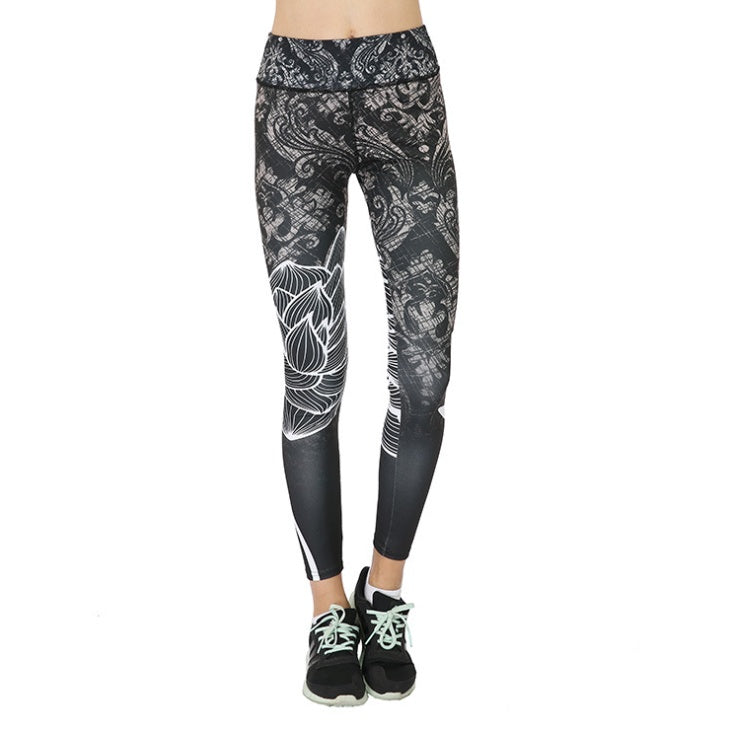 Digital printed leggings - Onouthati