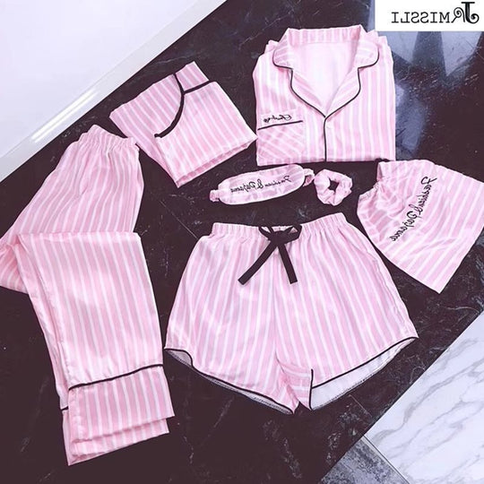 Silk Homewear Spwear Pajamas For Women - Onouthati