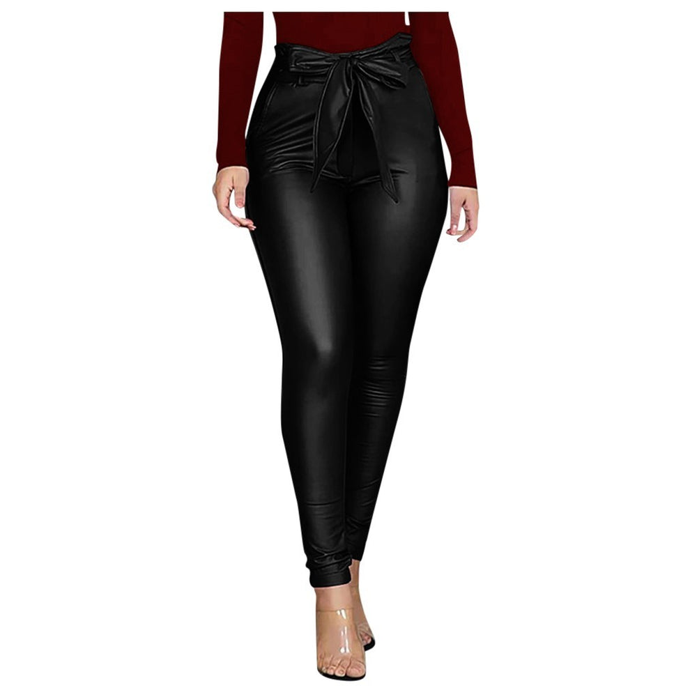 Tight pu leather leggings - Onouthati