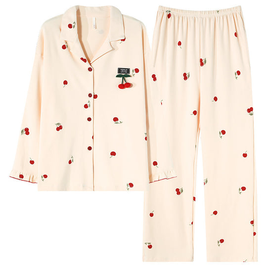 Fashion Personalized Double-sided Cotton Pajamas For Women - Onouthati